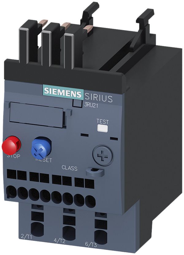 Salvamotore Siemens SIRIUS 3RU2 S00 CLASS 10 7…10A a molla