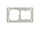 Placca di fissaggio grd.I-I per X 1185-freenet 137×77mm orizzontale