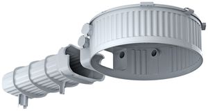 EB-Gehäuse AGRO HaloX 250 mit Tunnel 325mm für Ortbeton