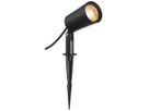 Lampada con picchetto LED SLV SYNA PLANT 6W 540lm 830 IP65 36° Ø65×109mm nero