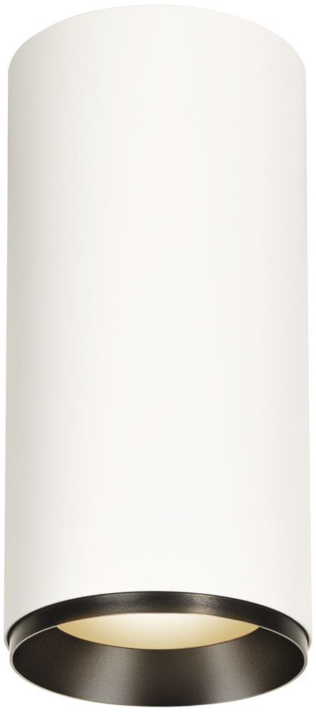 LED-Deckenleuchte SLV NUMINOS CL DALI XL 36W 3490lm 3000K 36° weiss/schwarz