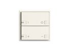 Frontset ON-OFF Dimmer 2T mit LED ZEP EDIZIOdue weiss