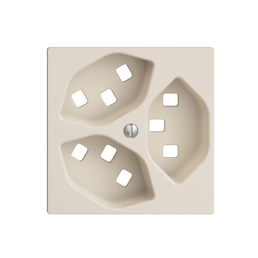 Kit frontale EDIZIOdue crema, 60×60mm 3×T23