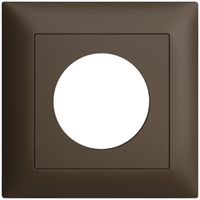 Kit frontal ENC EDIZIOdue coffee 88×88mm avec alésage 43mm