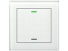 Pulsante KNX RGBW INC MDT BE-GTL1TW.01 1t/2a temp.vetro bianco "neutrale"