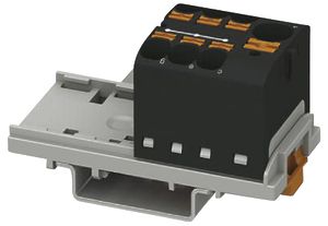 Bloc de distribution PX PTFIX 10/6X4-NS35 BK