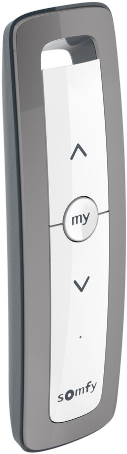 Télécommande RF Somfy SITUO 1 io Iron II, 1-canal, aspect métallisé