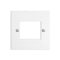 Frontplatte 4×RJ45 ITplus EDIZIOdue weiss