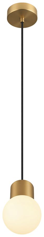 Pendelleuchte SLV VARYT E14 1×0…6W Ø120mm Messing