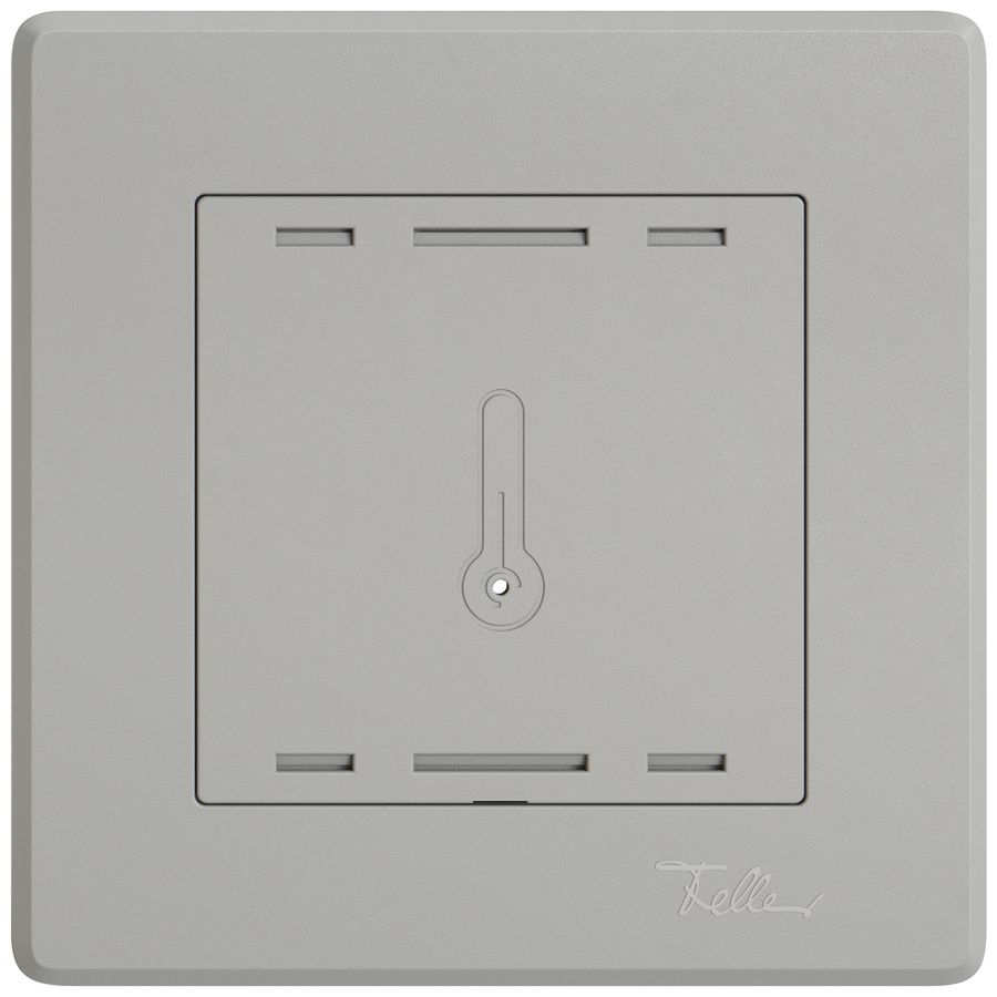 Kit de recouvrement ENC EDIZIO.liv Wiser SNAPFIX® p.capteur de temp.96×96mm grc