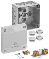 Scatola di derivazione AP Spelsberg Abox Pro SLK-2,5² 92×92×60mm IP69 gr