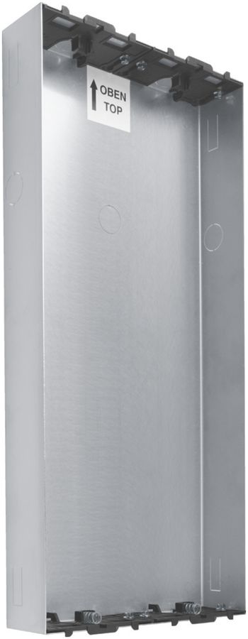 Boîtier ENC pour interphone Hager elcom.one 398×184×47mm acier fin