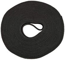 Klettband ELBRO doppelseitig 20mm×5m schwarz