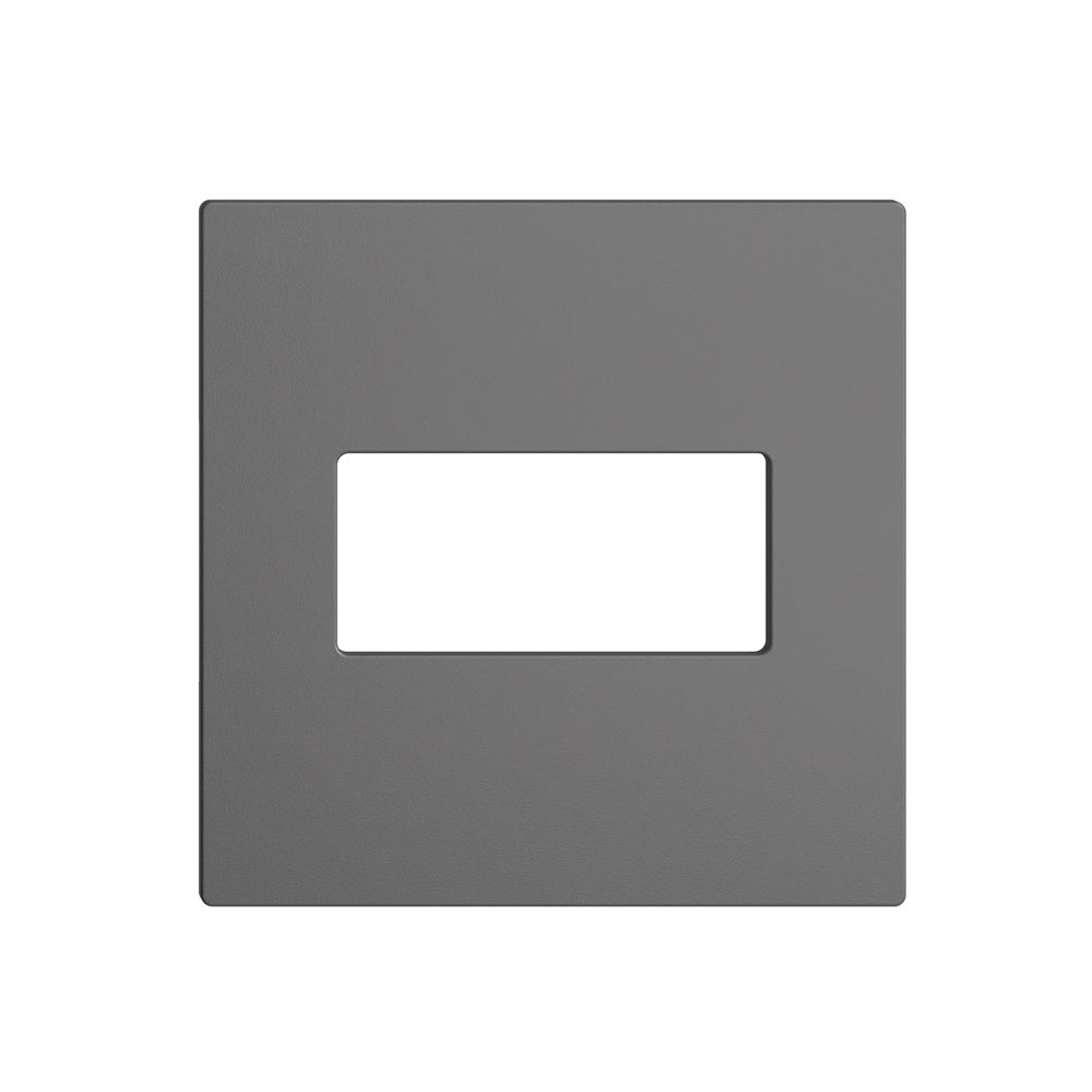 Frontset EDIZIOdue F für Bewegungsmelder pirios 180 R eco, dunkelgrau