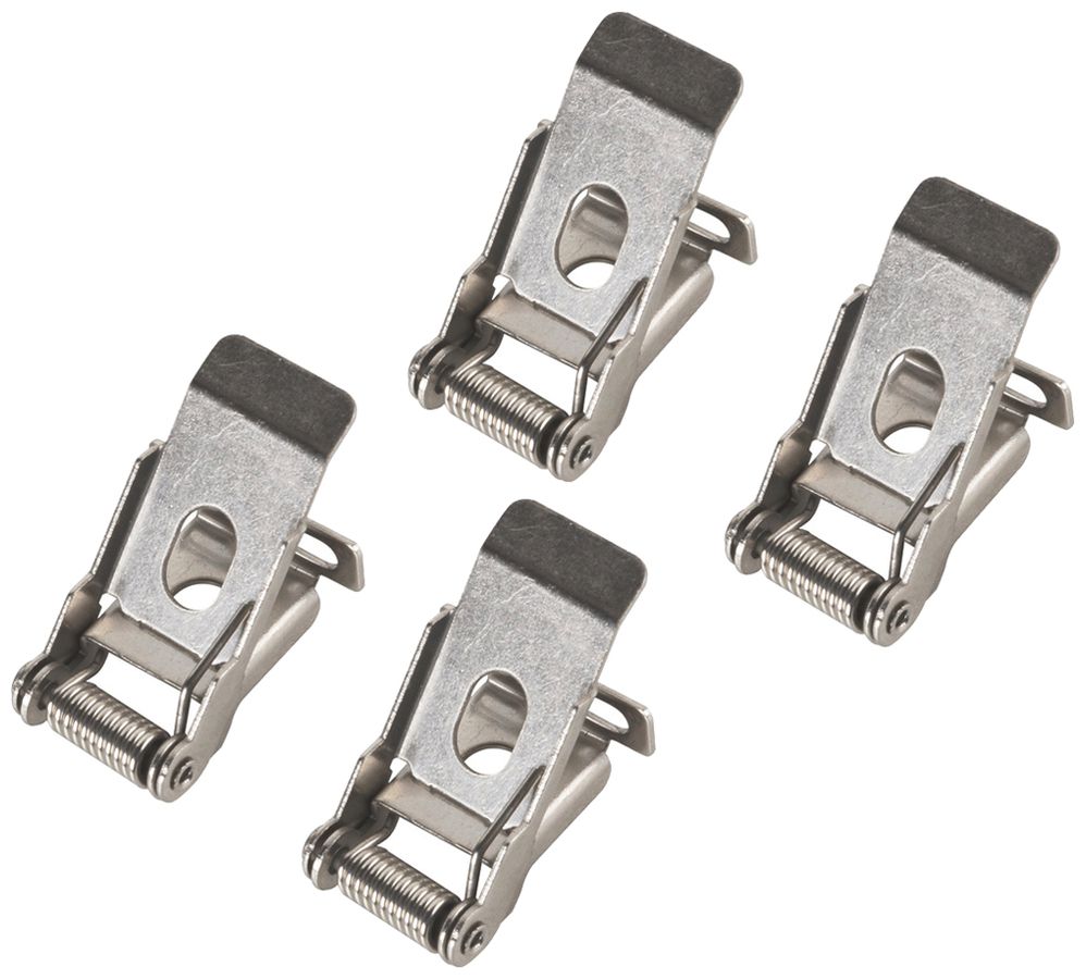 Montageklammer-Set SLV PANEL C Stahl 40×35×32mm Silber