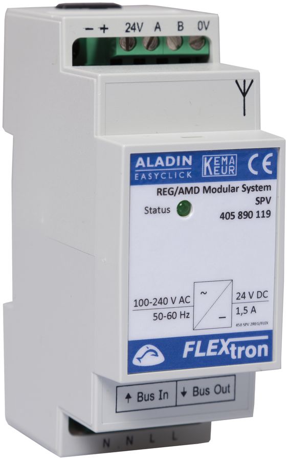 Alimentazione AMD ALADIN EnOcean, 24VDC 1.5A