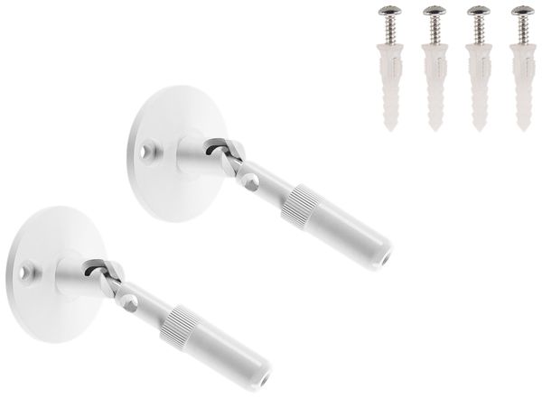 Supporto murale SLV per TENSEO, lungo 2 pezzi bianco