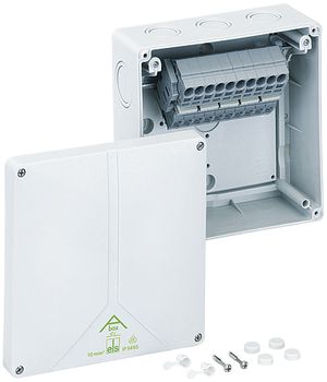 AP-Abzweigdose Abox SL 10² 5×10mm², 180×180×91mm