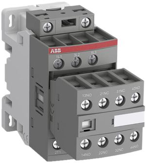 Schütz ABB AF09-30-22-11 3P 25A/9A (AC-1/AC-3) +2S/2Ö 24…60VUC Schraube