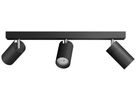 Spot Philips Idris GU10 3×5W IP44 442×119mm nero