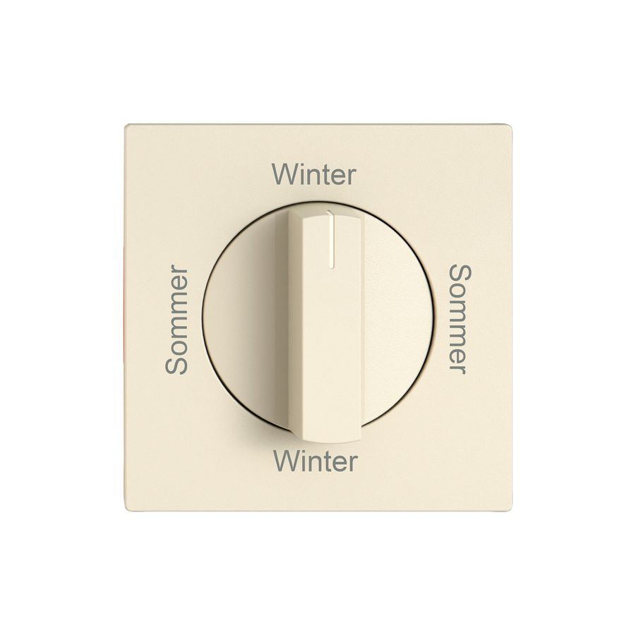 Montageset EDIZIO.liv SNAPFIX® f.Drehschalter m.Griff Som-Win-Som-Win cr