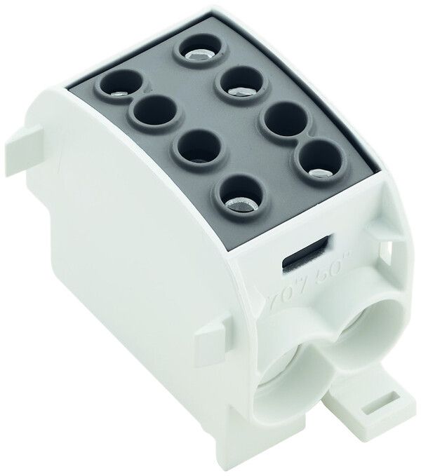 Verteilerblock WM WPD 103 1P 300A 2×Eing 2×Ausg 4…70mm² 4…70mm²