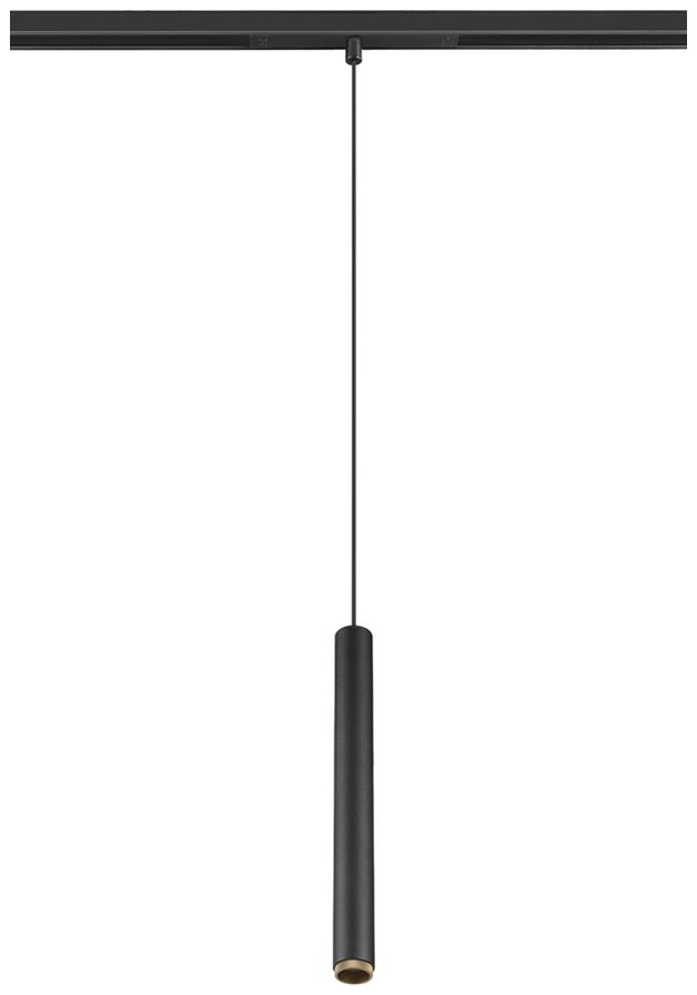 LED-Pendelleuchte SLV GRIP S 48V AD 9.8W 610lm 930 DALI Ø30mm schwarz