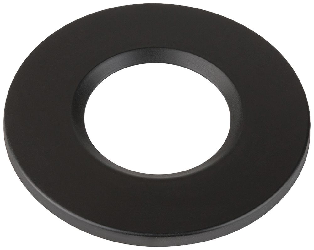 Abdeckung SLV UNIVERSAL IP65 Kunststoff Ø88×5mm schwarz