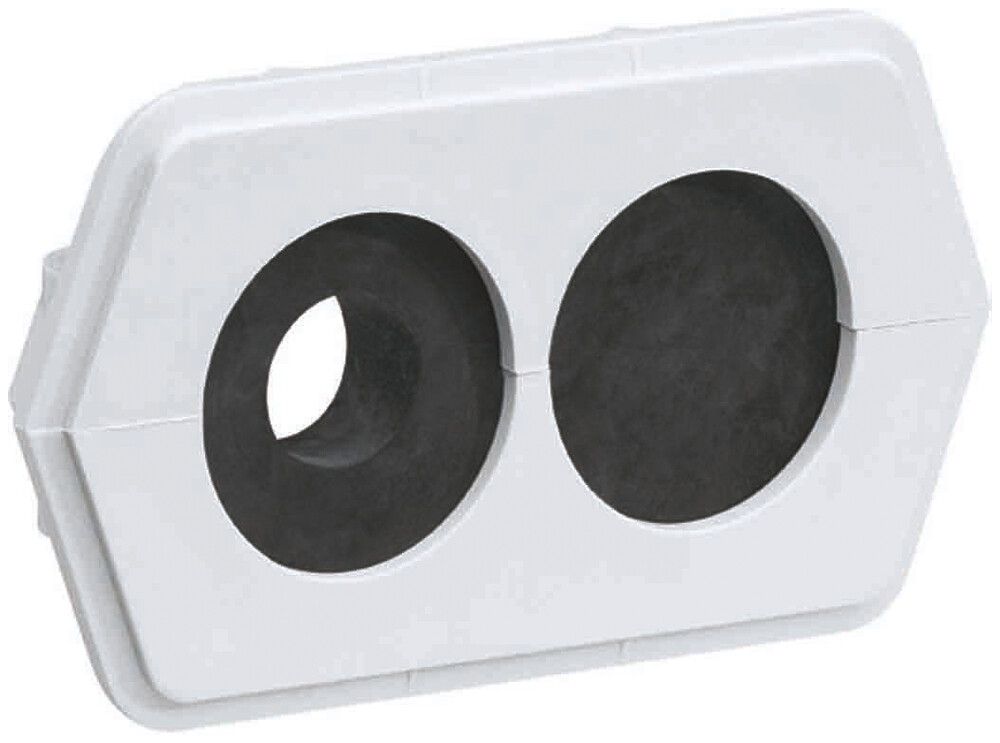 Kabeleinführung Hager zu weber.hse 2×Ø38mm 1×Reduzierring 1×blind