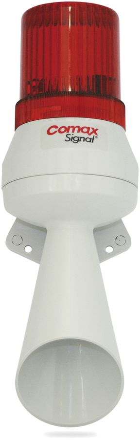 Kleinhupe Comax mit Blitzleuchte rot, HPX2 24VDC