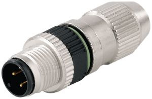 Stecker Weidmüller SAIP Stift gerade Schneidklemme M12 0.34mm² 2.9…5.1mm 4L