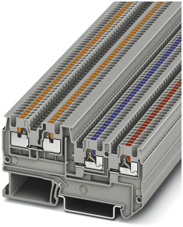 Funktionsklemme 0.14…1.5mm² 3L Push-In grau