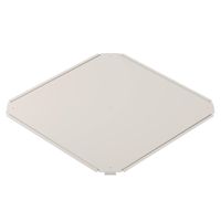 Deckel BET RKD zu Kreuzstück 500mm Edelstahl A4 blank