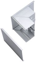 Ausseneck ELBRO für Kabelkanal 110×60mm Aluminium silber eloxiert