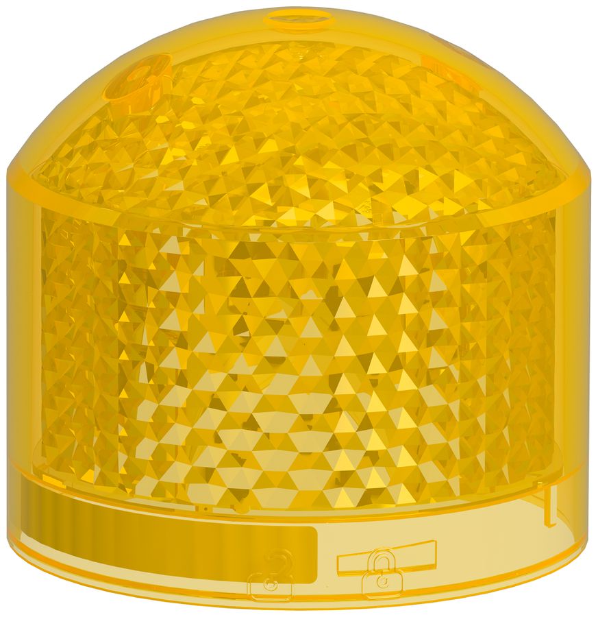 LED-Leuchtelement Harmony 24VAC/DC gelb Blitzlicht obere Einheit