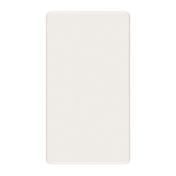 Plaque de recouvrement 4×2 pleine blanc