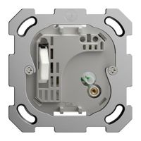 UP-Thermostat FH, mit Schalter Heizen/Kühlen, Einbautiefe 34mm, 77×77mm