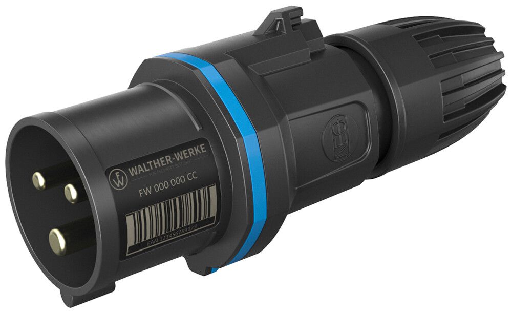 Fiche CEE NEO 3P 16A 200…250V 6h rouge IP54 borne à vis