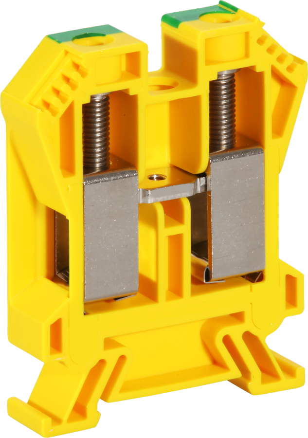 Borne de passage joignable WZ 25…50mm² 125A 1000V vis 2×1 rail DIN 35mm vt-jn