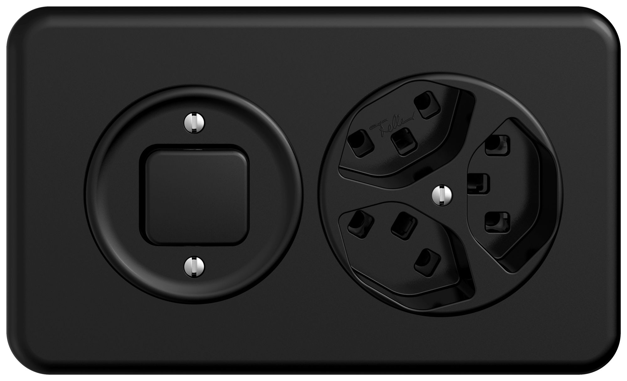 Combinazione INC STANDARDdue SNAPFIX® orizz.sch.3/1L - 3×T23 ne