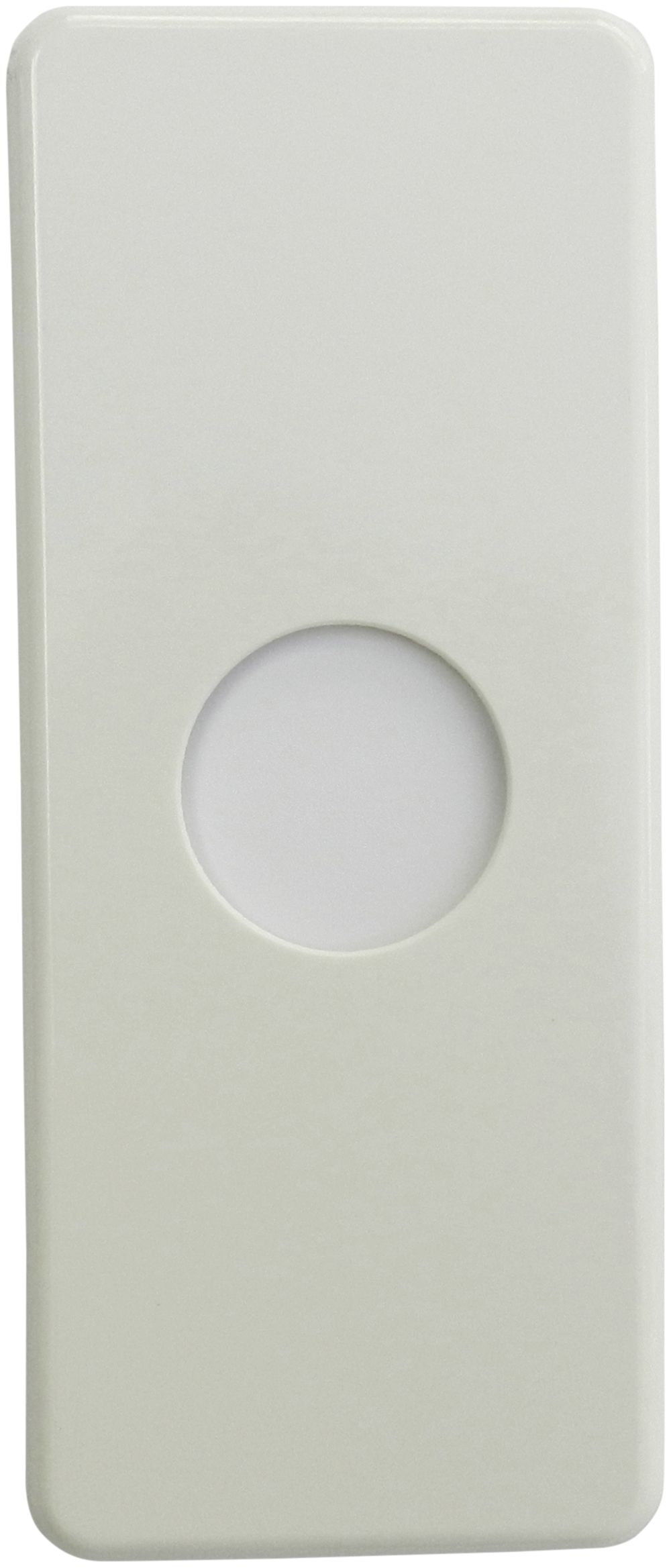 Abdeckplatte 3×1 Bl+43mm +blind weiss