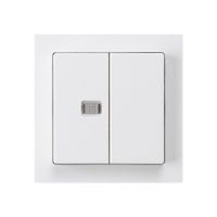 Frontset kallysto weiss mit 1 Linse 60×60mm