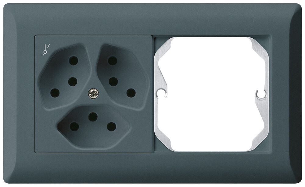 Combinaison ENC kallysto.line grd.I-I horizontale 3×type 13S+vide anthracite