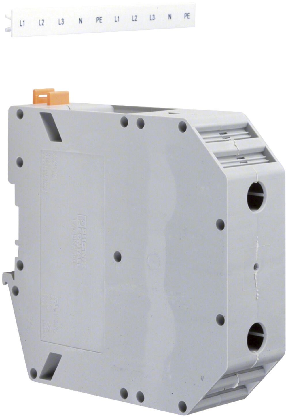 Durchgangs-Reihenklemme Hager 35…150mm², grau