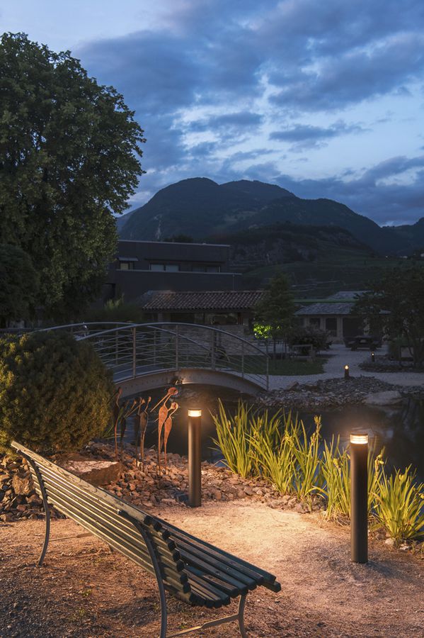 Tête d.lumin.LED SLV M-POL S Louver DALI 19W 260lm 927/930 IP65 Ø120.9mm anthr.