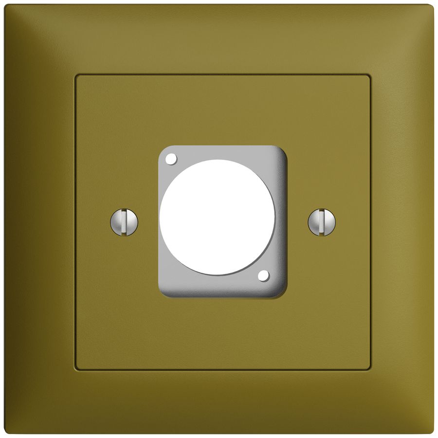 Kit de montage ENC pour prise XLR EDIZIOdue olive