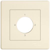 UP-Montageset EDIZIO.liv SNAPFIX® f.Drehschalter m.Schloss 4-1-2-3 cr