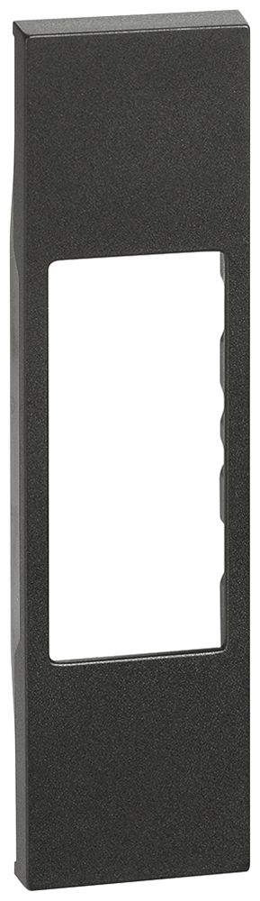 Abdeckung Living Now 1 Modul für RJ45 oder RJ11 schwarz