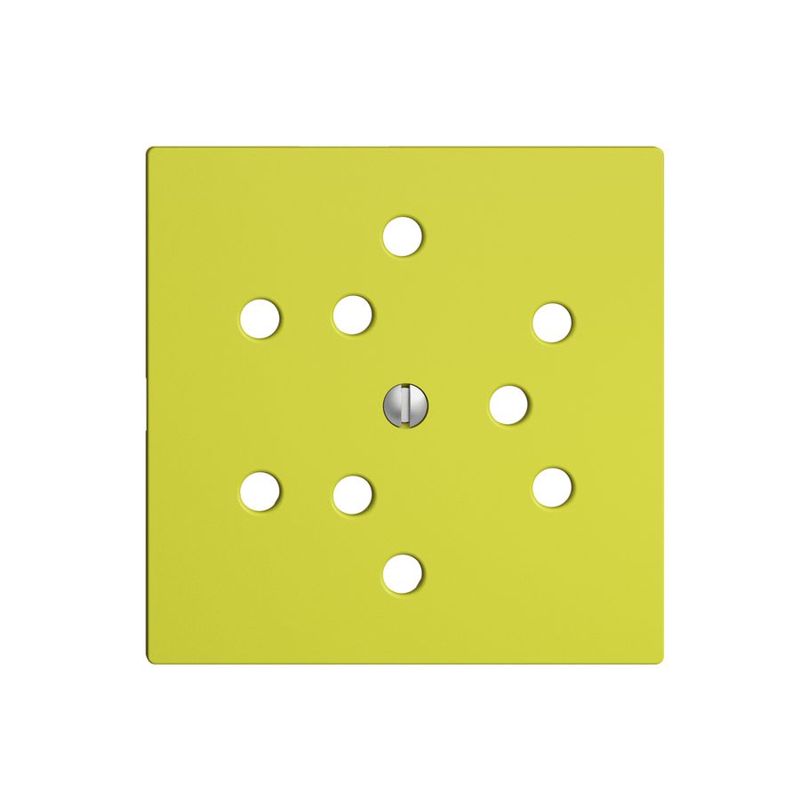 Placca frontale 3×T12 EDIZIOdue lemon