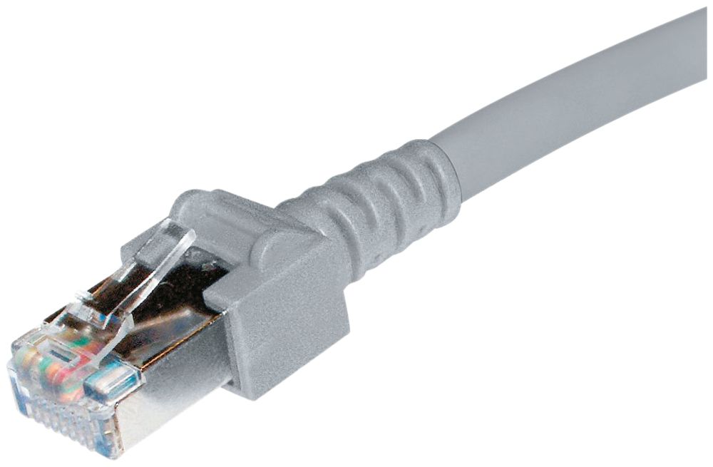 Patchkabel Dätwyler CU RJ45 2.5m grau cross Kat.5e
